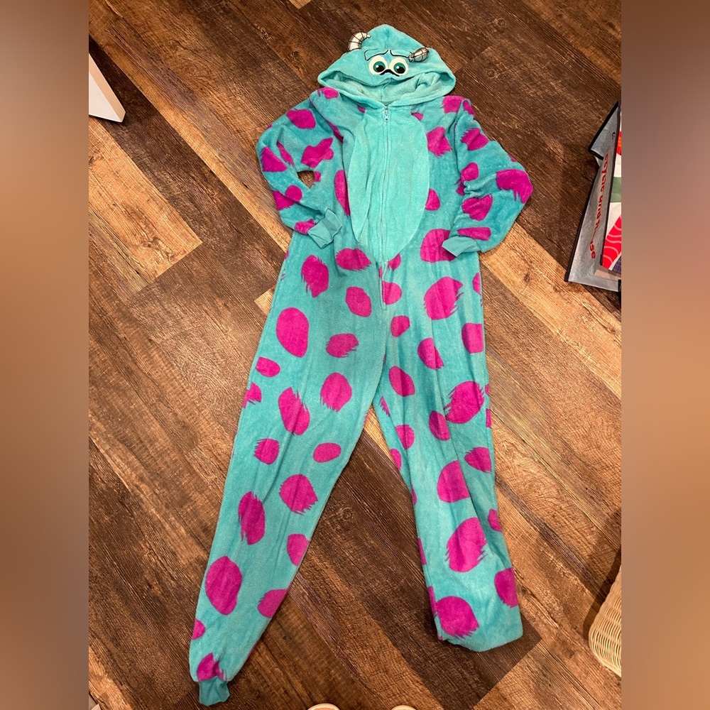 Men’s 1XL Sully Monster’s Inc. Onesie - Picture 2 of 4
